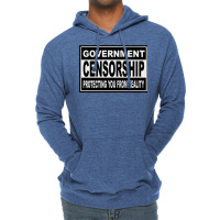 Government Censorship   Protecting You From Realit Lightweight Hoodie | Artistshot