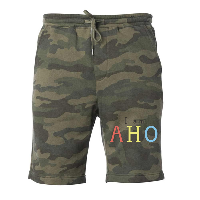 I Am Aho Fleece Short by buddoxhardoe | Artistshot