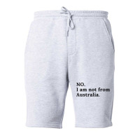 I Am Not From Australia  Kiwi Humor Fleece Short | Artistshot