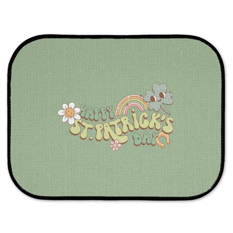 Happy St. Patrick's Day Rear Car Mat | Artistshot