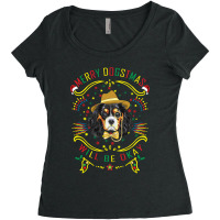 Merry Dogstmas Will Be Okay Merry Christmas, Funny Women's Triblend Scoop T-shirt | Artistshot