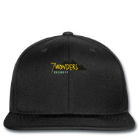 7 Wonders Ii Blue Printed Hat | Artistshot