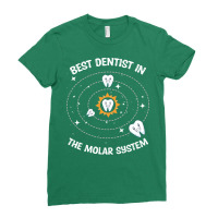 Best Dentist In The Molar System Dentist Dental St Ladies Fitted T-shirt | Artistshot