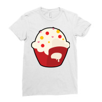 Cupcake Baking Bite Nostalgia Ladies Fitted T-shirt | Artistshot