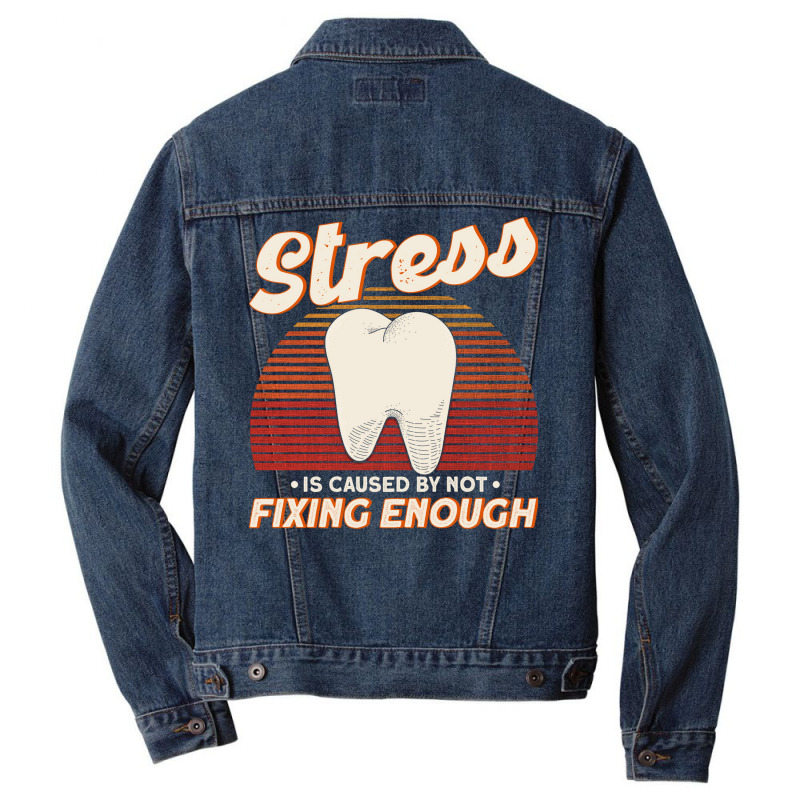 Dentist Assistant Fix Teeth Dentist Boy Men Denim Jacket by advtinmarp | Artistshot