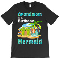 Cute Mermaid Grandmom Of The 11th Birthday Love T-shirt | Artistshot