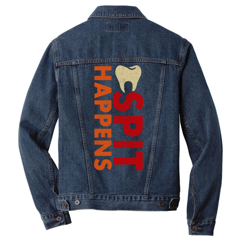 Dentist Dental Hygienist Dental Assistant Hygiene Men Denim Jacket by advtinmarp | Artistshot