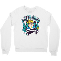 Day Trader Gift Blue Crewneck Sweatshirt | Artistshot