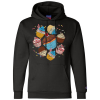 Baking Sweets Food Lover Dessert Foodie Sprinkle C Champion Hoodie | Artistshot