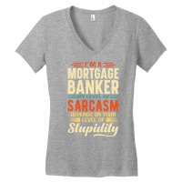 Im A Mortgage Banker Blue Women's V-neck T-shirt | Artistshot