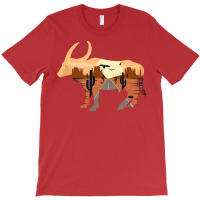 Buffalo Animal Dessert Girl 80s T-shirt | Artistshot