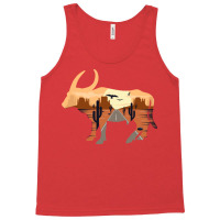 Buffalo Animal Dessert Girl 80s Tank Top | Artistshot