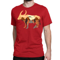 Buffalo Animal Dessert Girl 80s Classic T-shirt | Artistshot