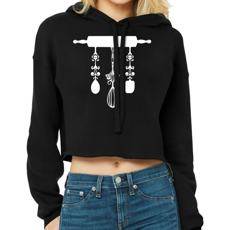 Baking Mobile Trending Cropped Hoodie by teschetabiam | Artistshot