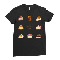 Dessert Time Travel Ladies Fitted T-shirt | Artistshot