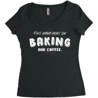 Baking Nana Coffee Lover Quote Cool Humor Women's Triblend Scoop T-shirt | Artistshot