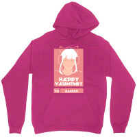 Girls In Happy Valentines Day To Banker Music Unisex Hoodie | Artistshot