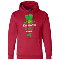 Luckiest Dentist Ever St Patricks Day Gift Funny Champion Hoodie | Artistshot