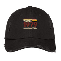 Vintage 1979 Birthday  Limited Edition 1979 Birthd Vintage Cap | Artistshot