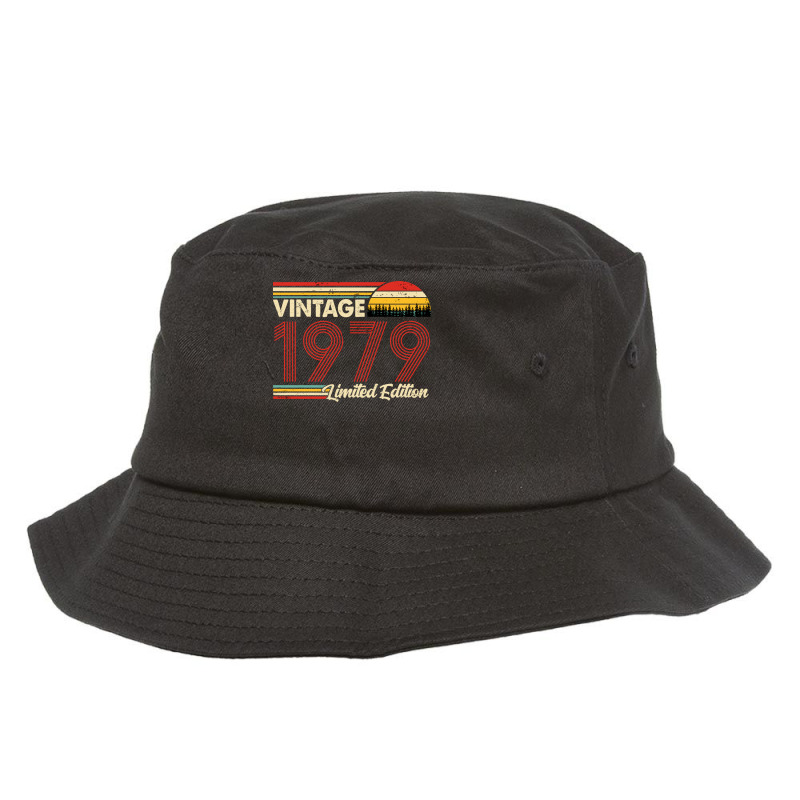 Vintage 1979 Birthday  Limited Edition 1979 Birthd Bucket Hat by manudocoumasz | Artistshot