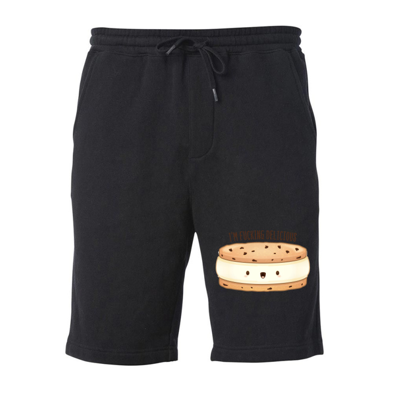 Ice Cream Sandwich Hipster Fleece Short by opobiluhtlaw | Artistshot