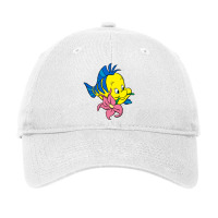 Flower And Flounder Adjustable Cap | Artistshot