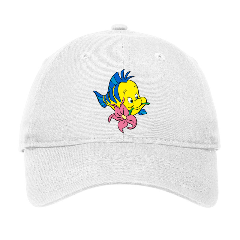 Flower And Flounder Adjustable Cap | Artistshot