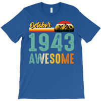 October 1949 Birthday Gift  Vintage October 1949 A T-shirt | Artistshot