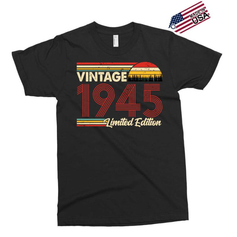 Vintage 1945 Birthday  Limited Edition 1945 Birthd Exclusive T-shirt | Artistshot