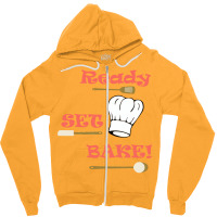 Ready Set Bake Baking Competition Trending Zipper Hoodie | Artistshot