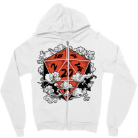 An Oriental D20 Dice Hippie Zipper Hoodie | Artistshot