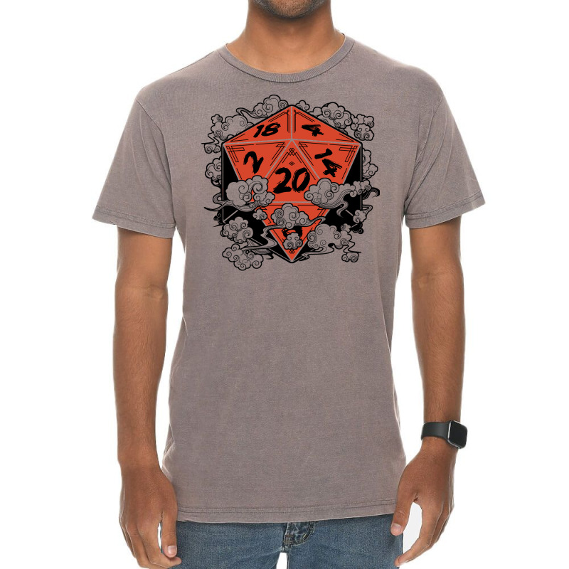 An Oriental D20 Dice Hippie Vintage T-shirt | Artistshot