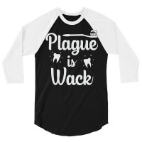 Plaque Is Wack Dentist Dental Teeth Love 3/4 Sleeve Shirt | Artistshot