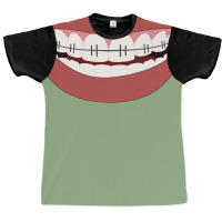 Smile With Braces Stars Graphic T-shirt | Artistshot