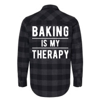 Baking Cupcakes Therapy Cake Baker Cool Flannel Shirt | Artistshot