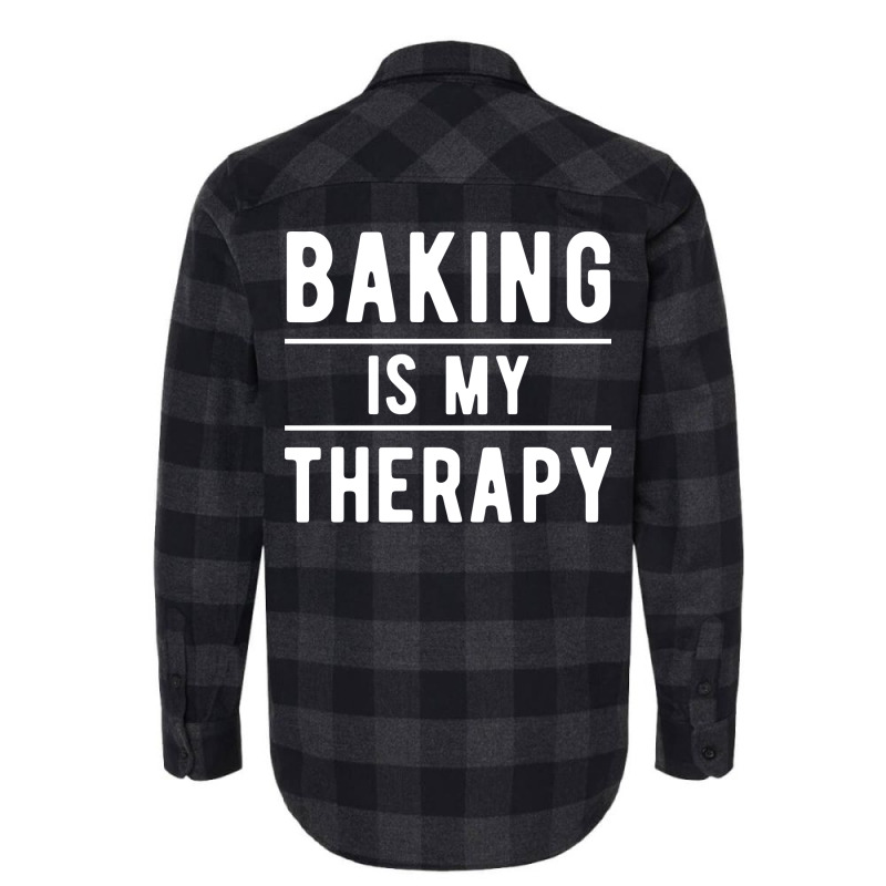 Baking Cupcakes Therapy Cake Baker Cool Flannel Shirt | Artistshot