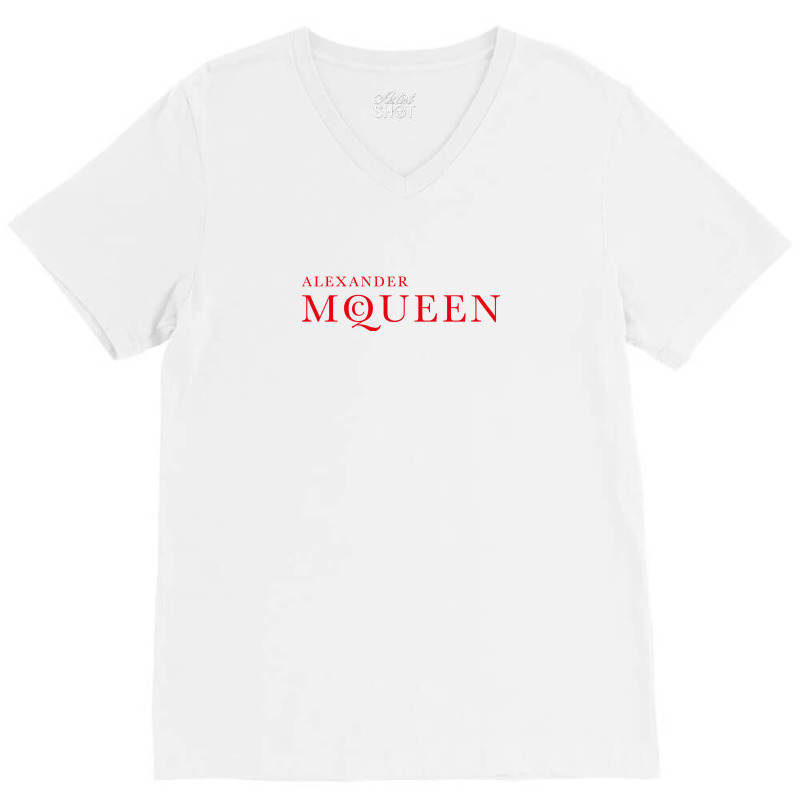 Alexander-mcqueen V-Neck Tee by DawnOlson55 | Artistshot