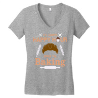 Baking Happy Hour Stars Women's V-neck T-shirt | Artistshot