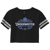 Underwriter Stars Scorecard Crop Tee | Artistshot