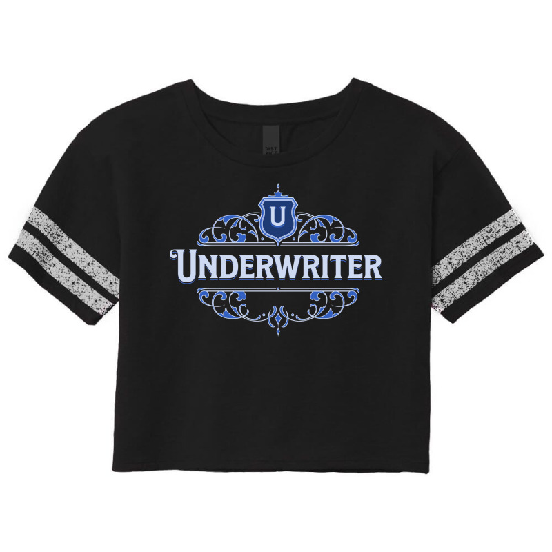 Underwriter Stars Scorecard Crop Tee by tzemzooriv | Artistshot