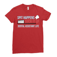 Dentist Dental Dental Hygienist Tooth Teeth Dental Ladies Fitted T-shirt | Artistshot