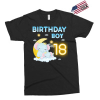 Cute Elephant 18th Birthday Boy 80s Exclusive T-shirt | Artistshot