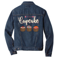 Cute Baking Gift Print Baker Pastry Chef Team Cupc Men Denim Jacket | Artistshot