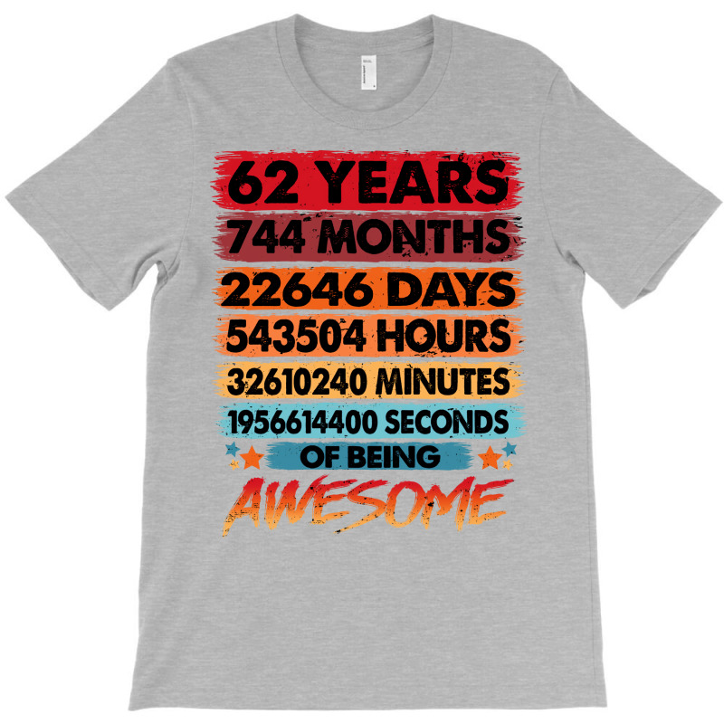 62nd Birthday  62 Years Old Vintage Birthday 70s T-shirt | Artistshot