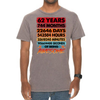 62nd Birthday  62 Years Old Vintage Birthday 70s Vintage T-shirt | Artistshot