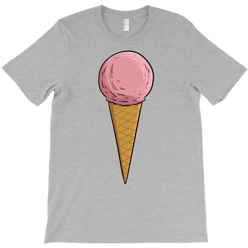 Ice Cream Cone Strawberrry T-shirt | Artistshot