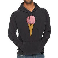 Ice Cream Cone Strawberrry Vintage Hoodie | Artistshot