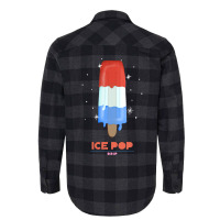 Ice Pop Drip Humor Flannel Shirt | Artistshot