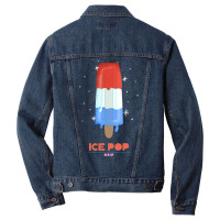 Ice Pop Drip Humor Men Denim Jacket | Artistshot