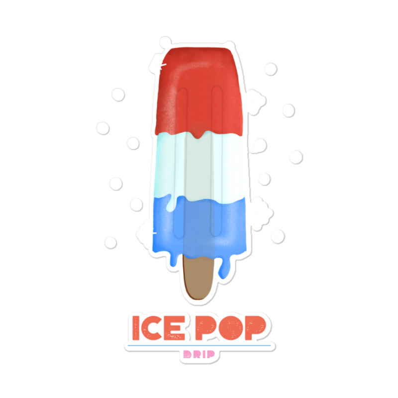 Ice Pop Drip Humor Sticker | Artistshot